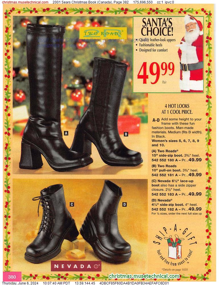 2001 Sears Christmas Book (Canada), Page 382