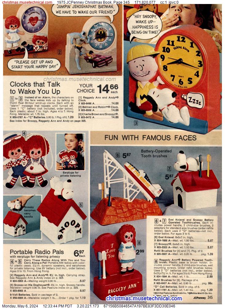 1975 JCPenney Christmas Book, Page 345