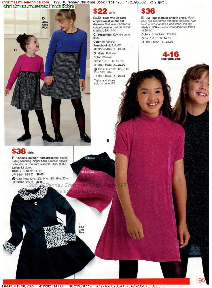 1996 JCPenney Christmas Book, Page 195