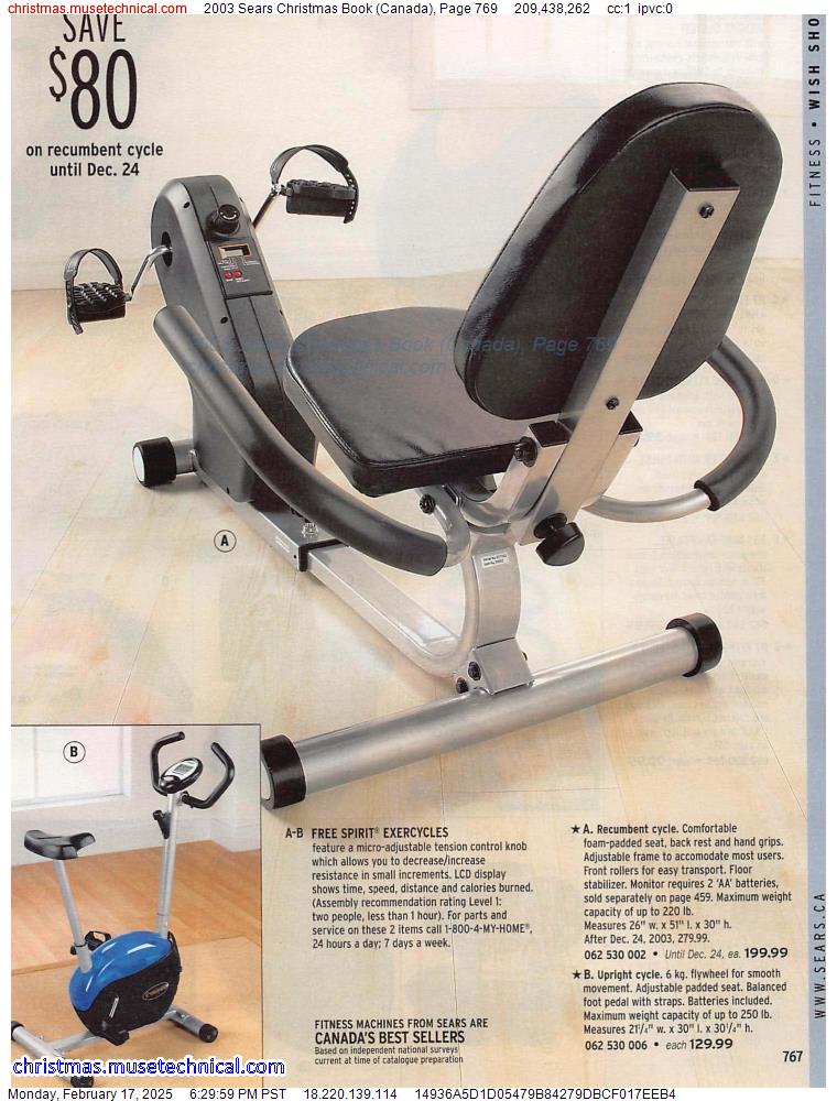 2003 Sears Christmas Book (Canada), Page 769