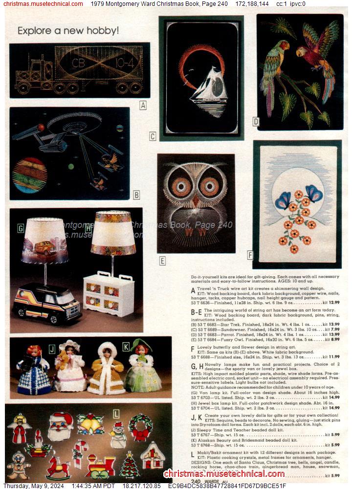 1979 Montgomery Ward Christmas Book, Page 240