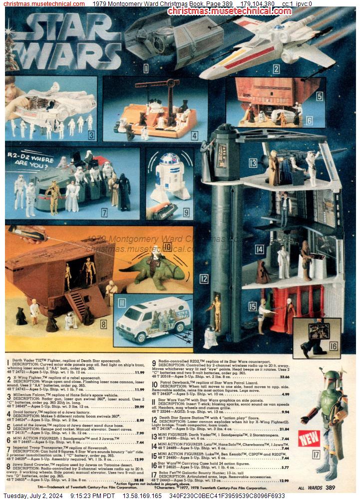 1979 Montgomery Ward Christmas Book, Page 389