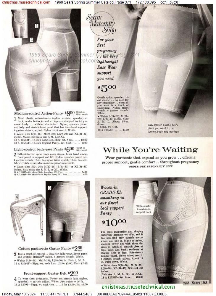 1969 Sears Spring Summer Catalog, Page 371
