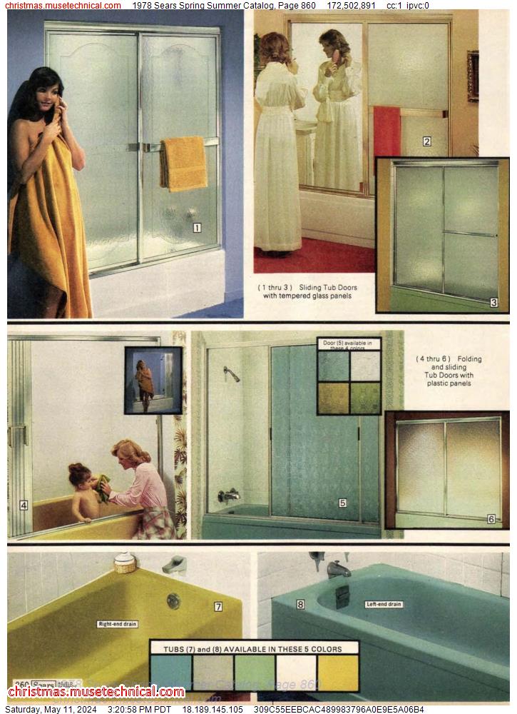 1978 Sears Spring Summer Catalog, Page 860
