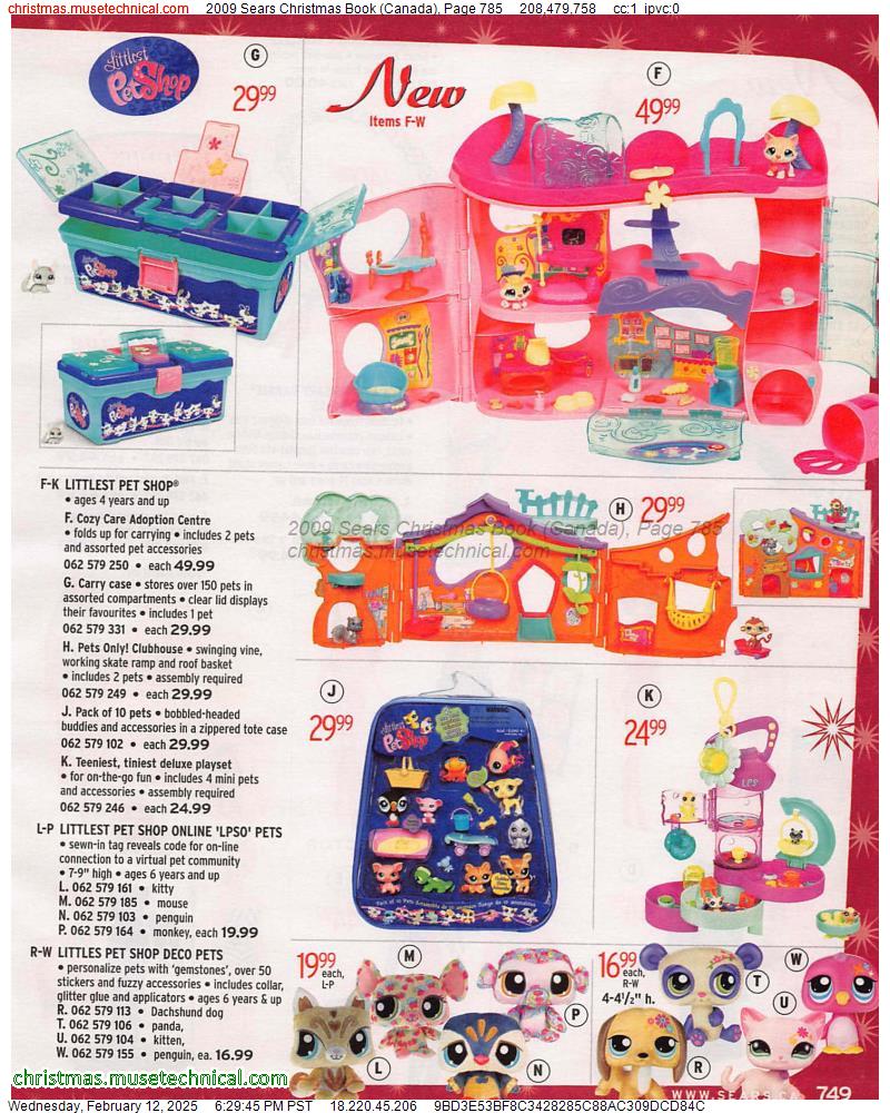 2009 Sears Christmas Book (Canada), Page 785