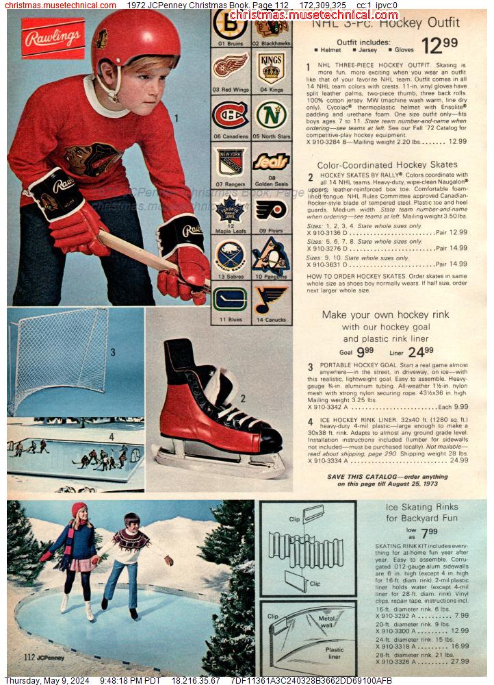 1972 JCPenney Christmas Book, Page 112