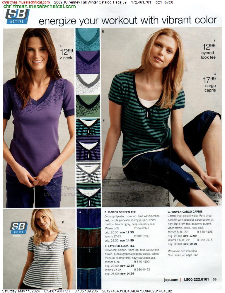 2009 JCPenney Fall Winter Catalog, Page 59
