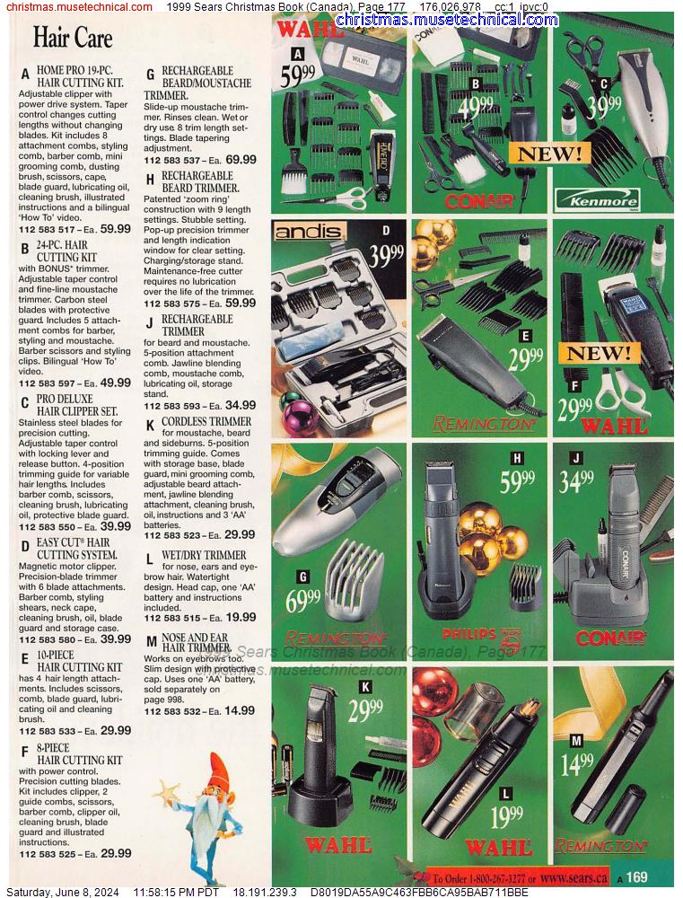 1999 Sears Christmas Book (Canada), Page 177