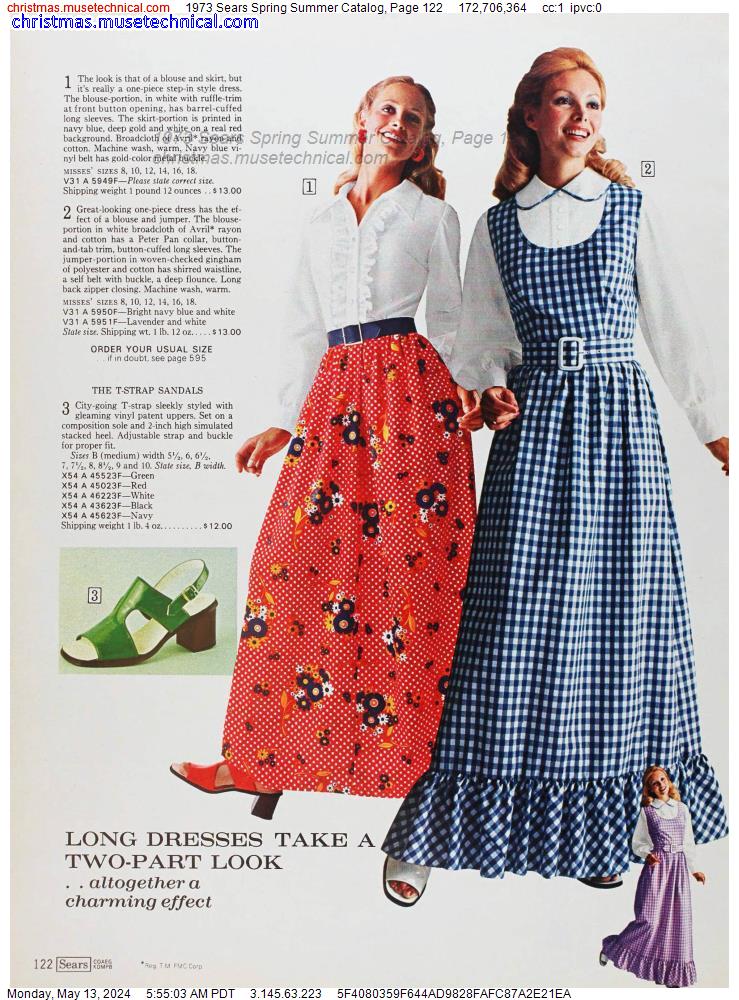 1973 Sears Spring Summer Catalog, Page 122