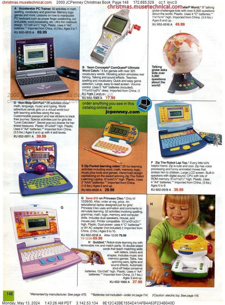 2000 JCPenney Christmas Book, Page 148