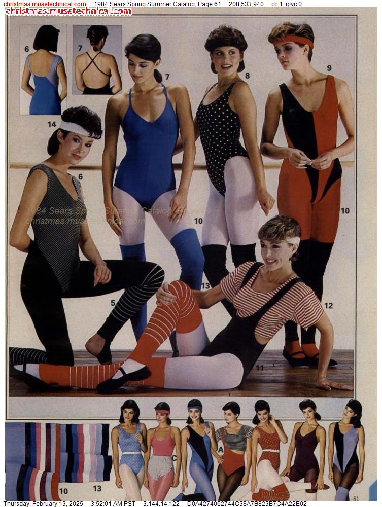 1984 Sears Spring Summer Catalog, Page 61