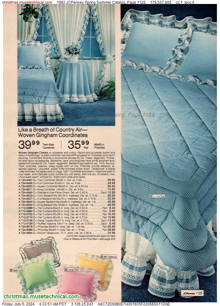 1982 JCPenney Spring Summer Catalog, Page 1125