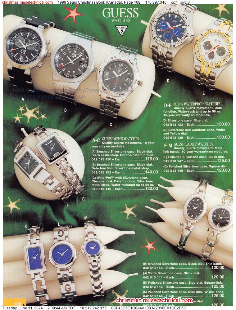 1999 Sears Christmas Book (Canada), Page 108