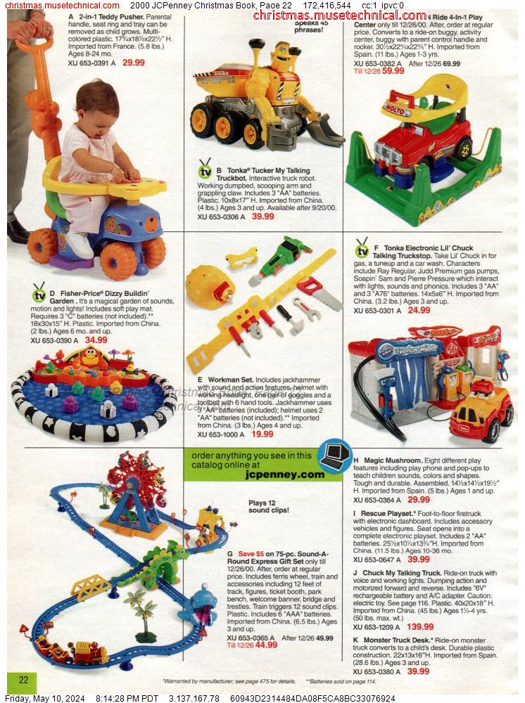 2000 JCPenney Christmas Book, Page 22