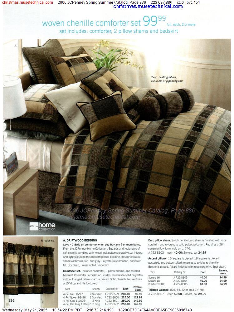 2006 JCPenney Spring Summer Catalog, Page 836