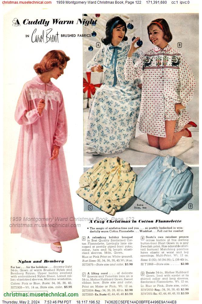 1959 Montgomery Ward Christmas Book, Page 122