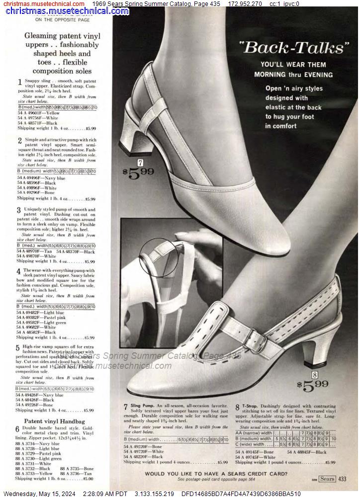 1969 Sears Spring Summer Catalog, Page 435