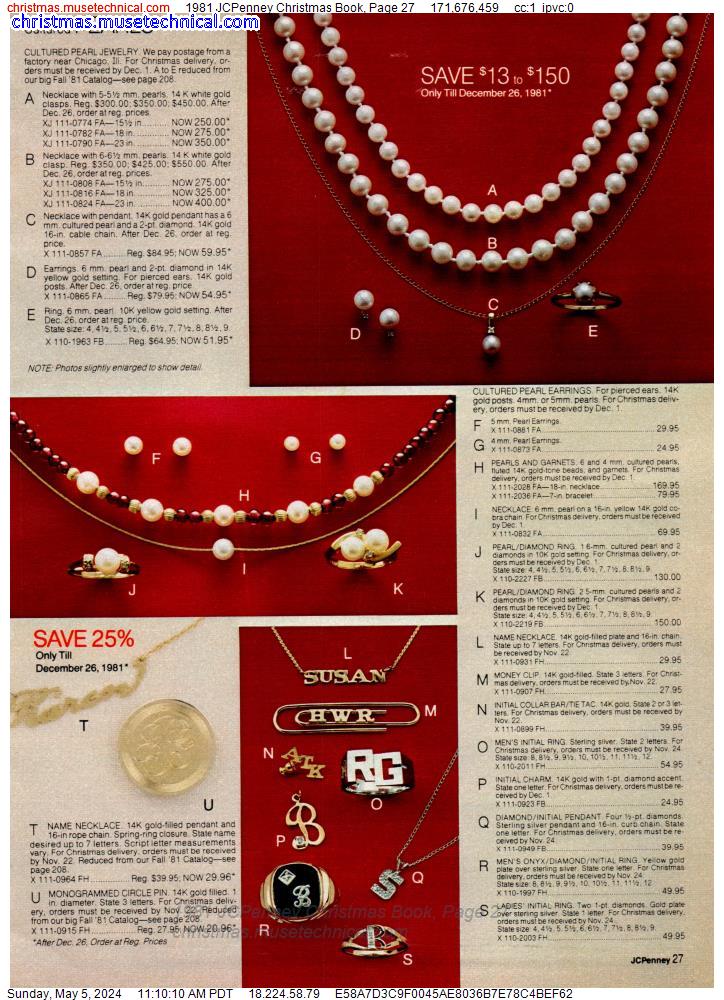 1981 JCPenney Christmas Book, Page 27