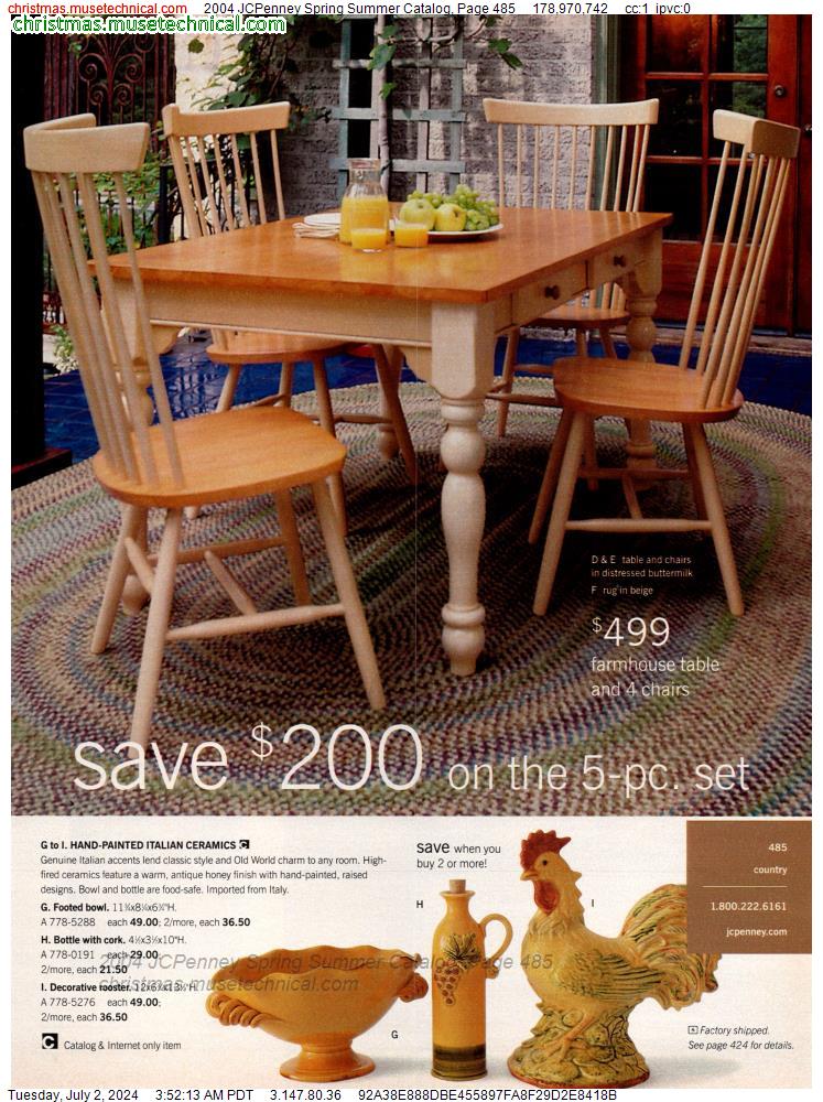 2004 JCPenney Spring Summer Catalog, Page 485