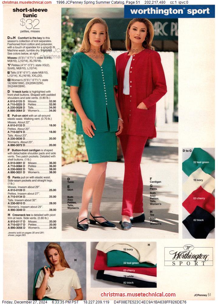 1996 JCPenney Spring Summer Catalog, Page 51