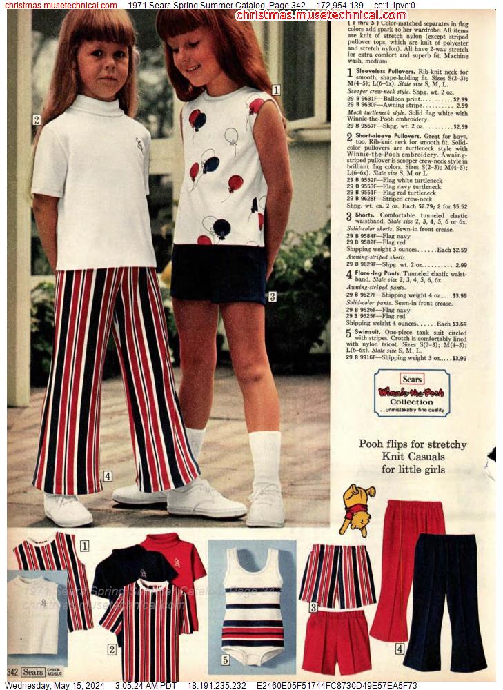 1971 Sears Spring Summer Catalog, Page 342
