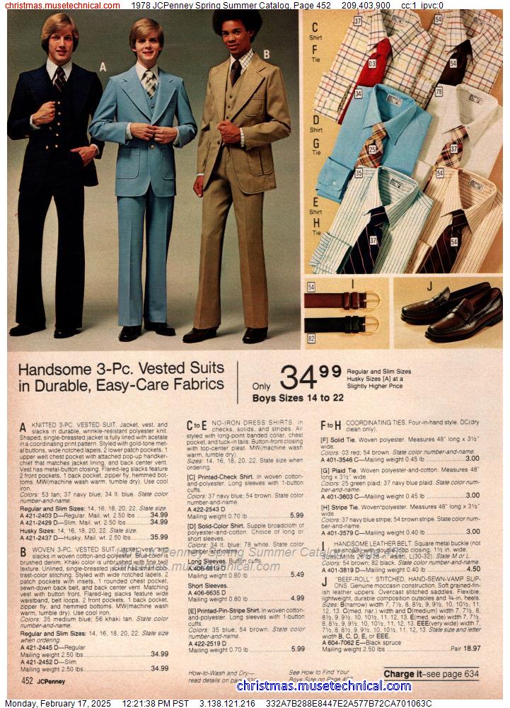 1978 JCPenney Spring Summer Catalog, Page 452