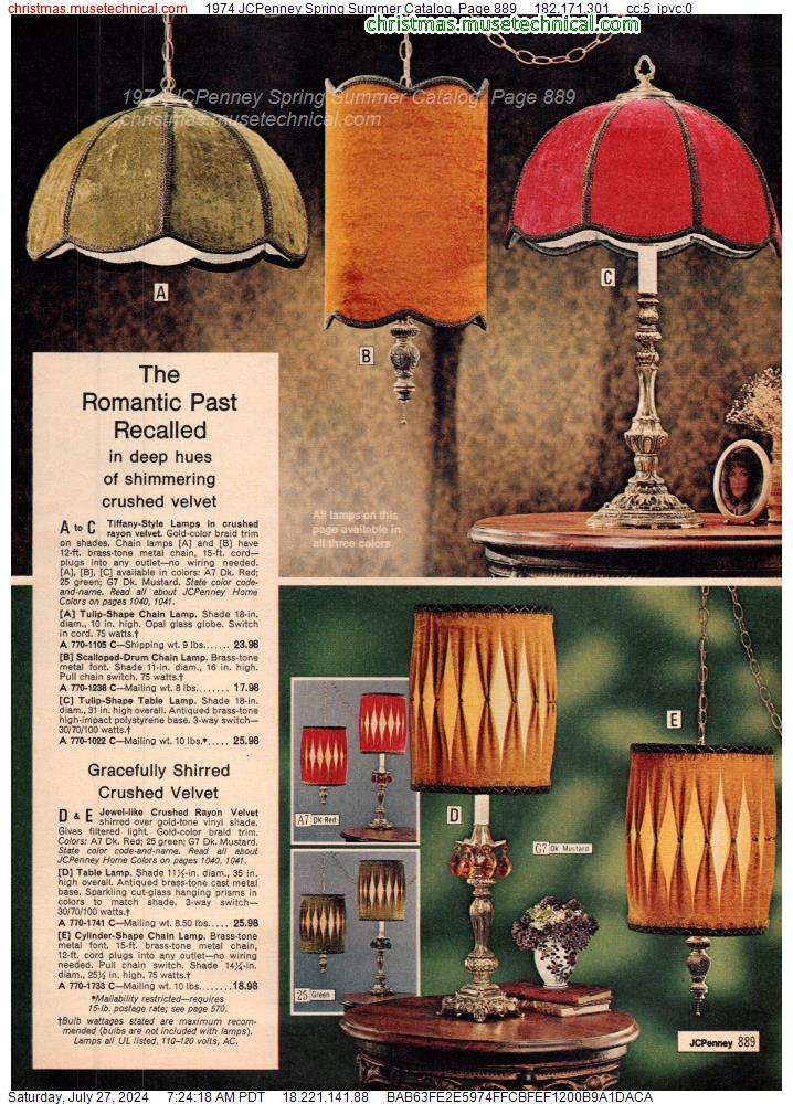 1974 JCPenney Spring Summer Catalog, Page 889
