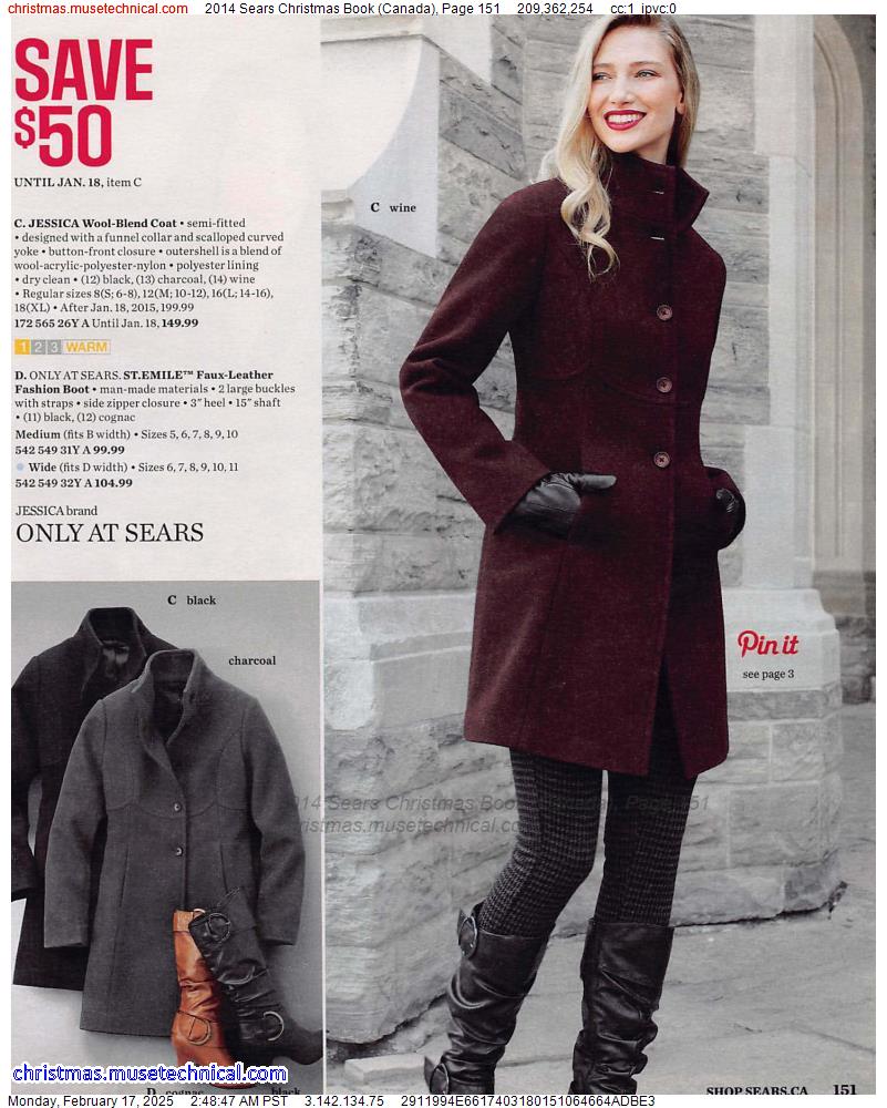 2014 Sears Christmas Book (Canada), Page 151