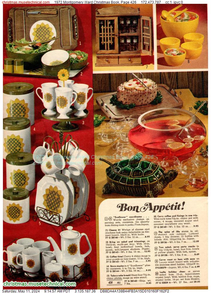 1972 Montgomery Ward Christmas Book, Page 426