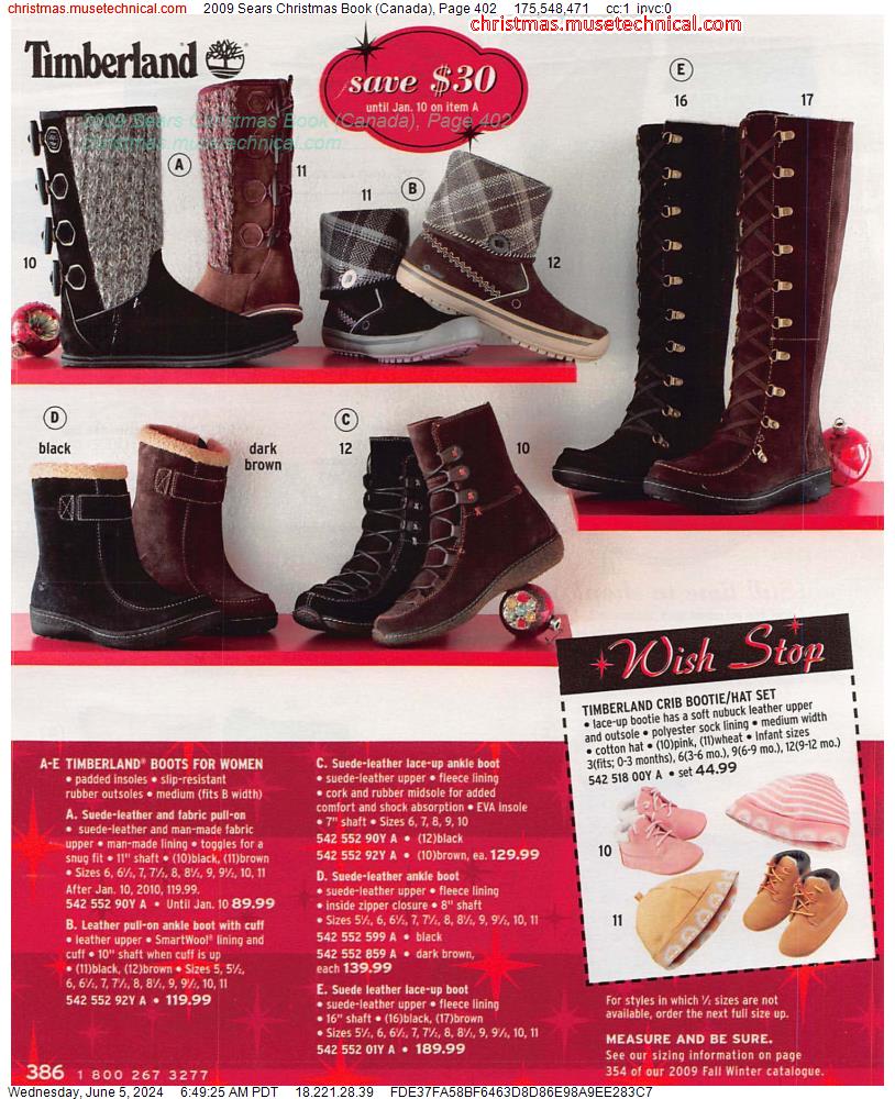 2009 Sears Christmas Book (Canada), Page 402