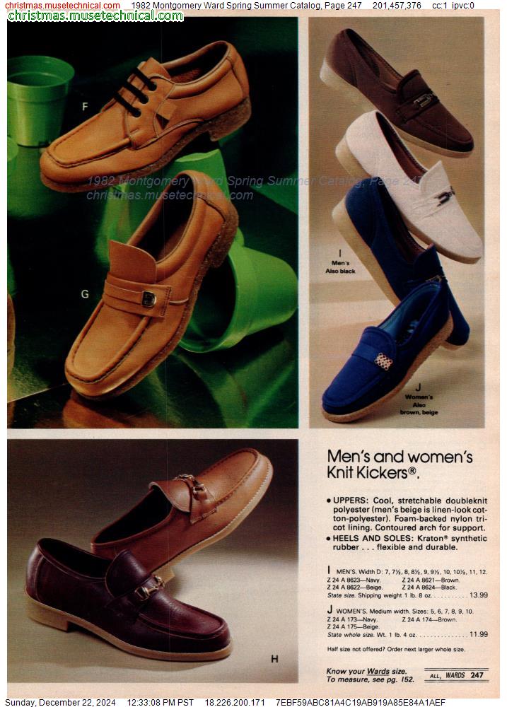 1982 Montgomery Ward Spring Summer Catalog, Page 247