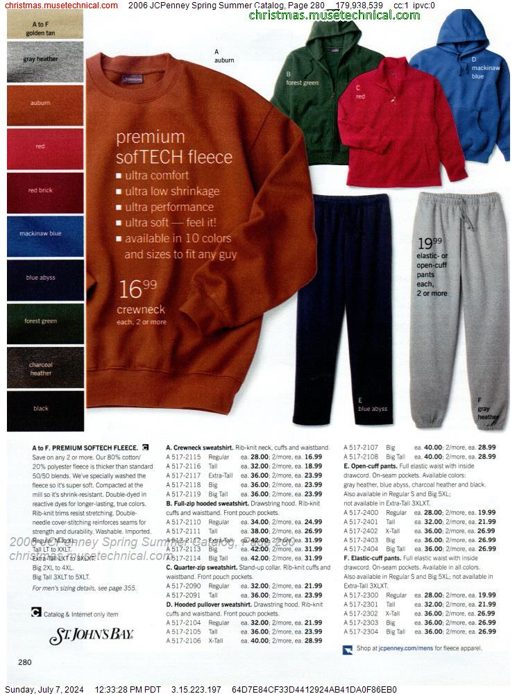 2006 JCPenney Spring Summer Catalog, Page 280