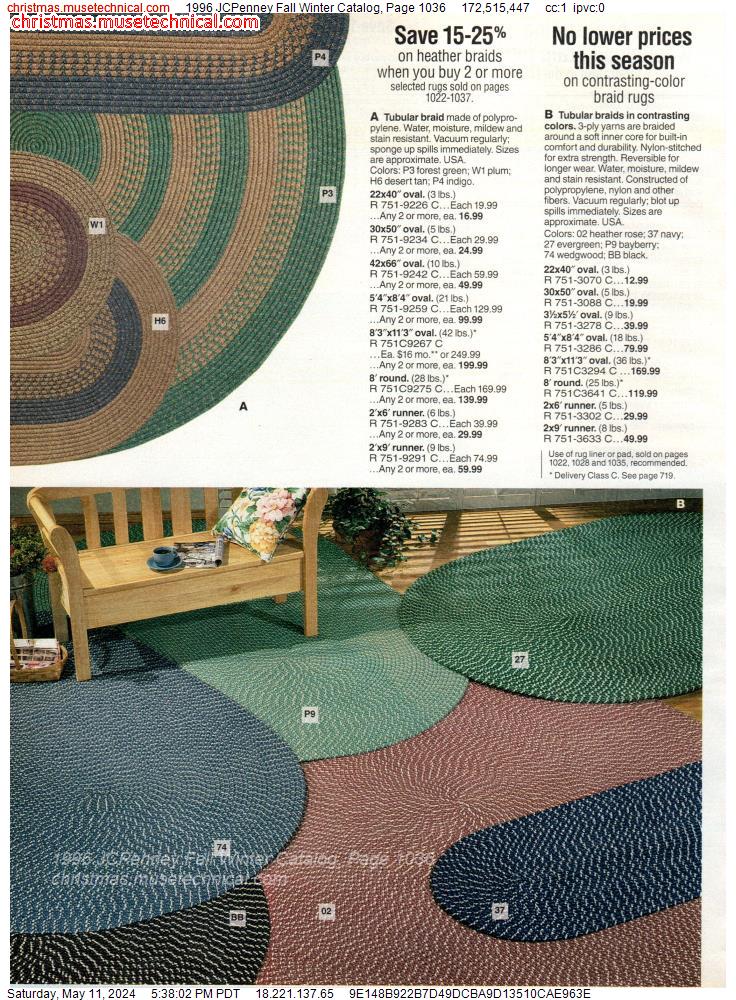1996 JCPenney Fall Winter Catalog, Page 1036