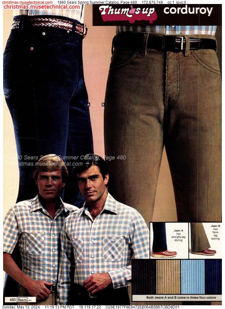 1980 Sears Spring Summer Catalog, Page 480