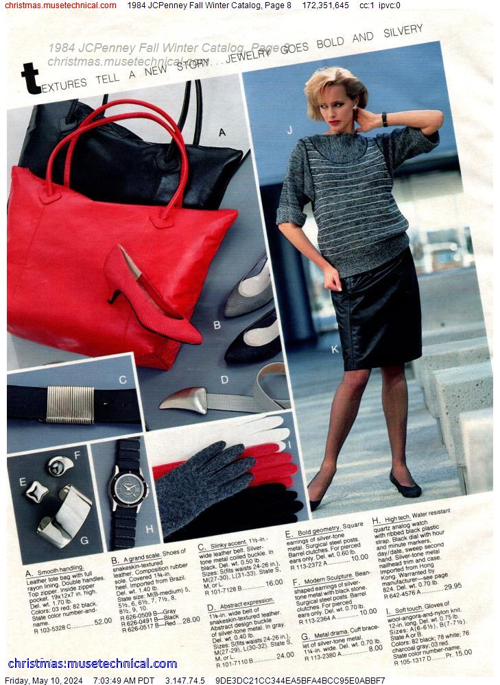 1984 JCPenney Fall Winter Catalog, Page 8