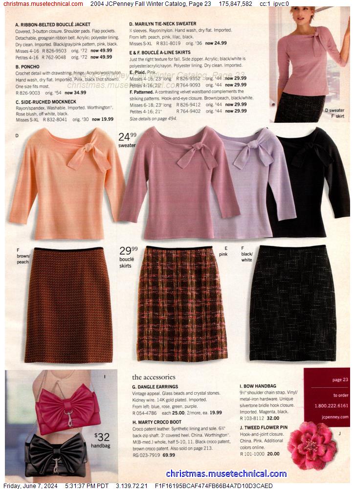 2004 JCPenney Fall Winter Catalog, Page 23