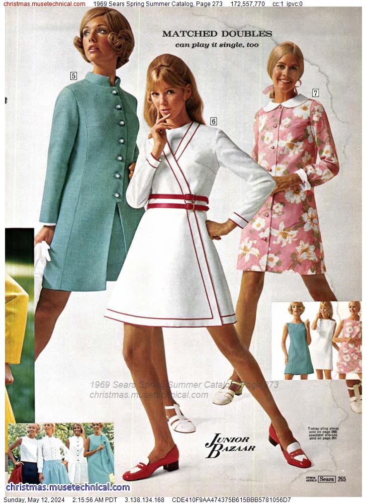1969 Sears Spring Summer Catalog, Page 273