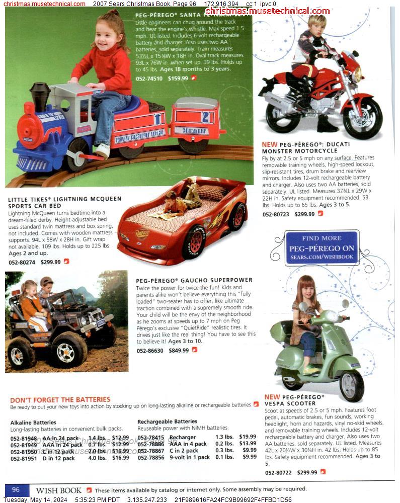 2007 Sears Christmas Book, Page 96