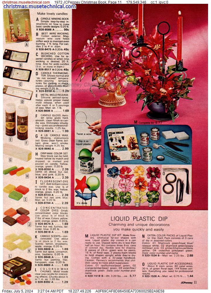 1972 JCPenney Christmas Book, Page 11