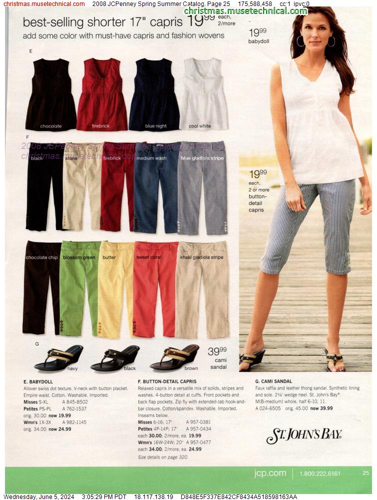2008 JCPenney Spring Summer Catalog, Page 25