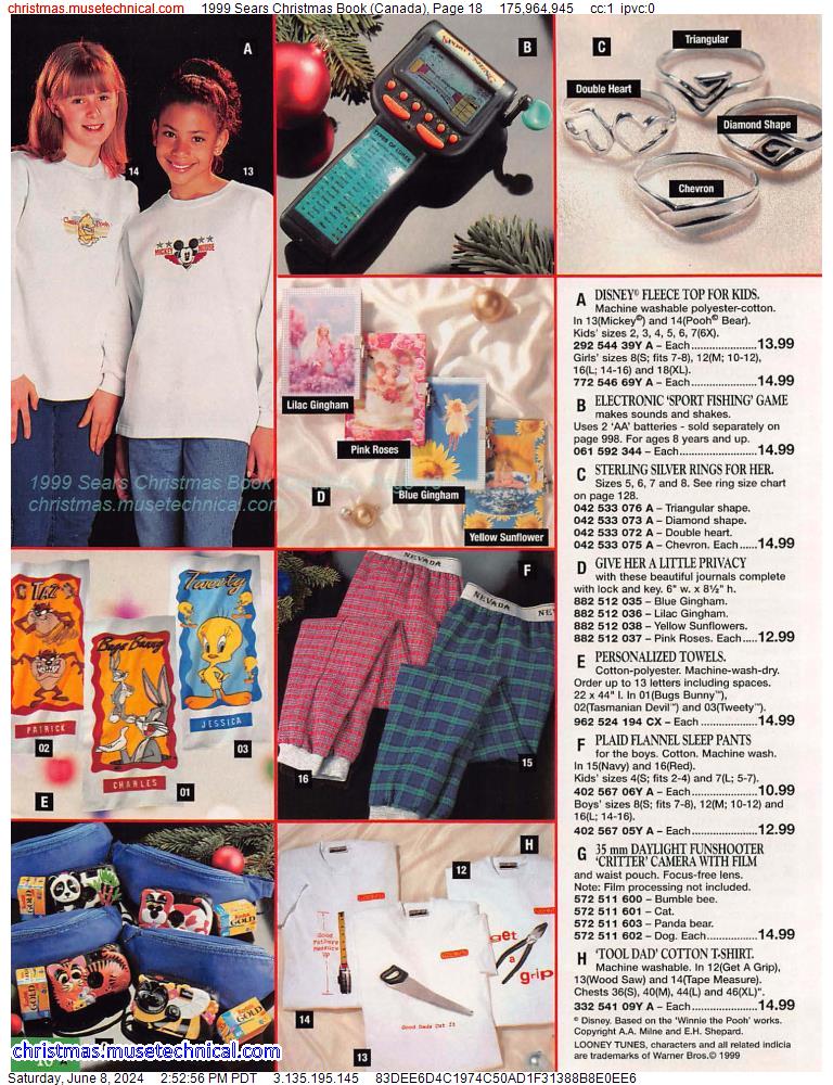 1999 Sears Christmas Book (Canada), Page 18