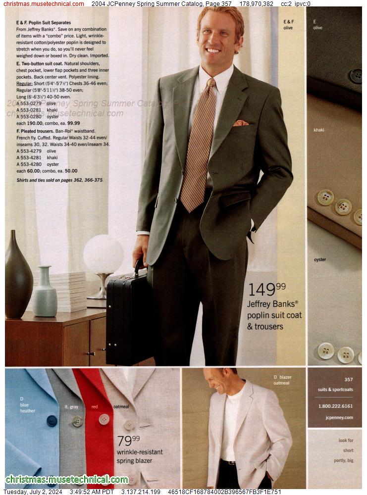 2004 JCPenney Spring Summer Catalog, Page 357