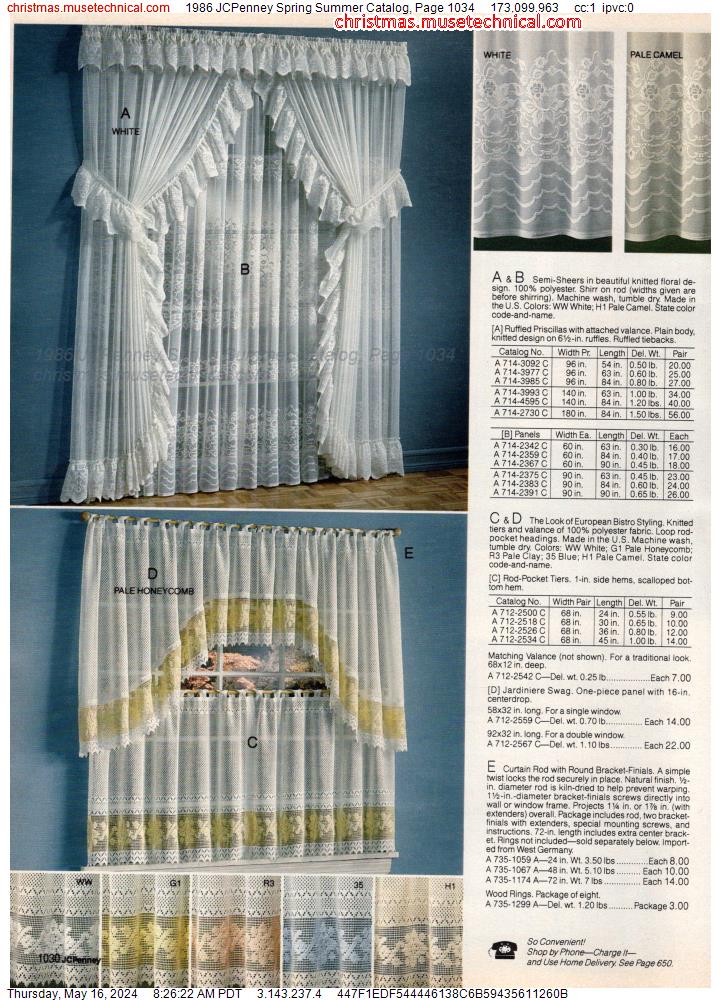 1986 JCPenney Spring Summer Catalog, Page 1034