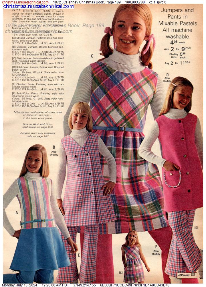 1972 JCPenney Christmas Book, Page 189