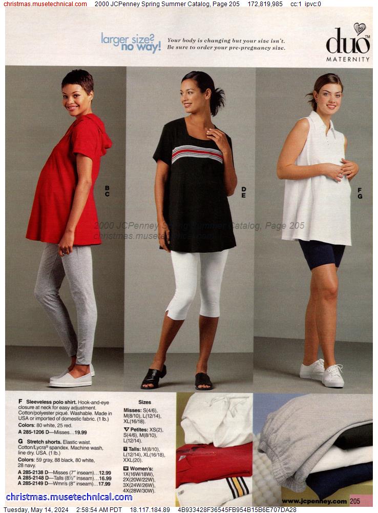 2000 JCPenney Spring Summer Catalog, Page 205