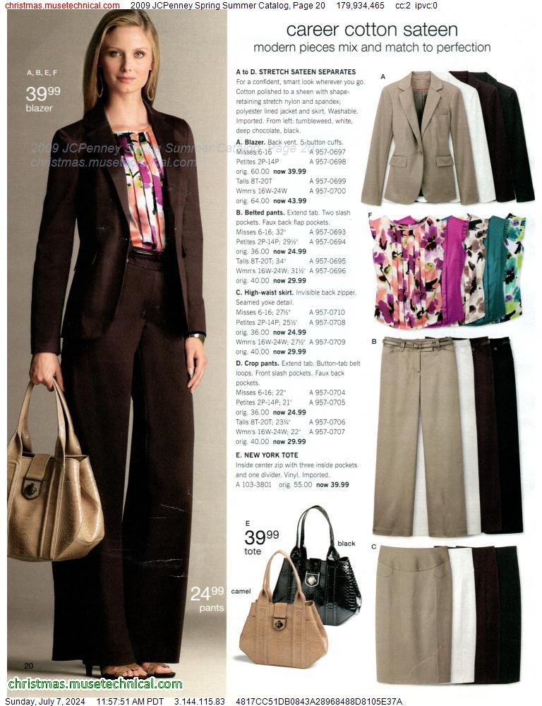 2009 JCPenney Spring Summer Catalog, Page 20