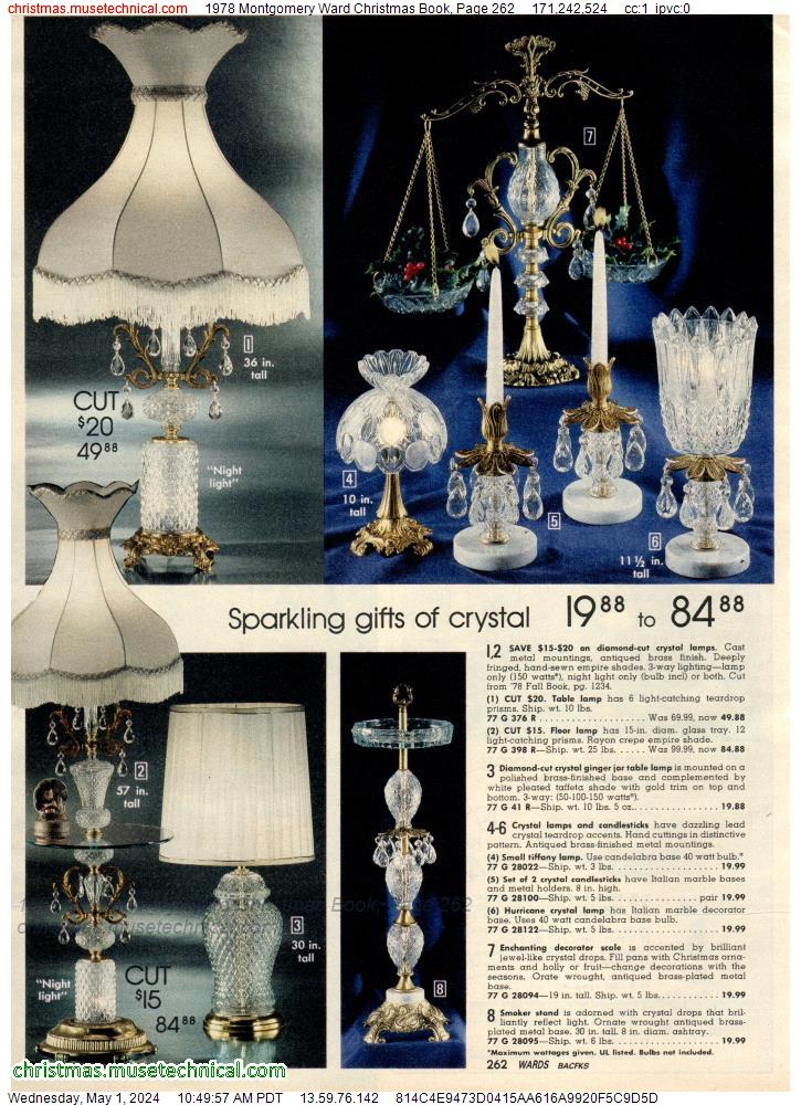 1978 Montgomery Ward Christmas Book, Page 262