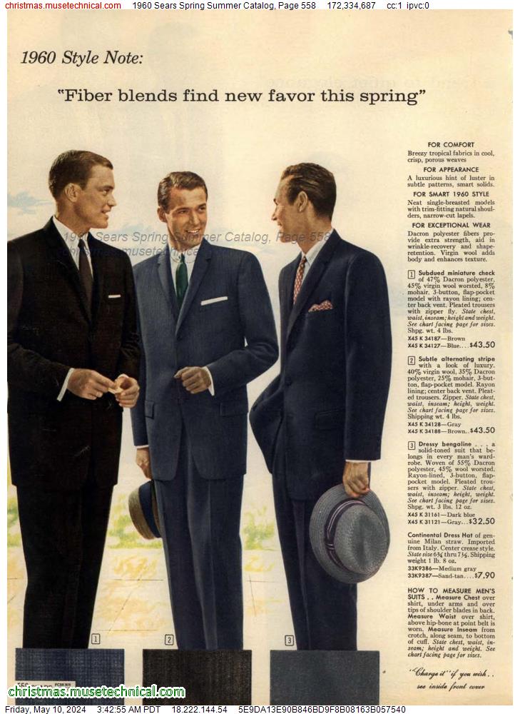 1960 Sears Spring Summer Catalog, Page 558
