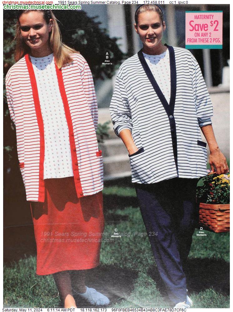 1991 Sears Spring Summer Catalog, Page 234