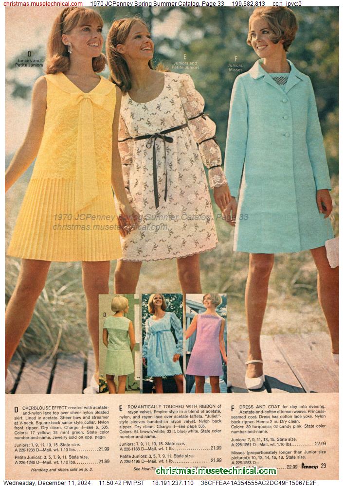 1970 JCPenney Spring Summer Catalog, Page 33